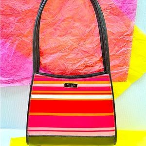 Kate Spade 2 strap multicolor handbag